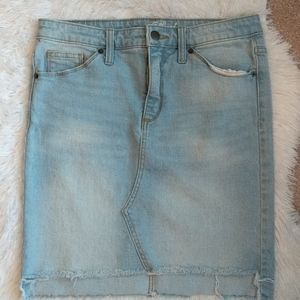 Universal thread Target denim skirt